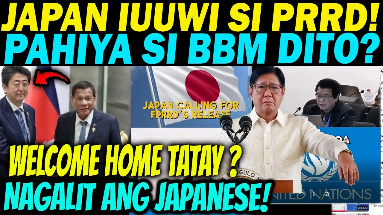Outline Video KAKAPASOK LANG! PRES. DIGONG UUWI NA JAPAN NAGALIT NA! BBM LAGOT KA NGAYON!
