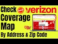 Check Verizon Coverage Map by Address by Zip code