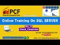 DAY11 CHECK CONSTRAINT in SQLSERVER