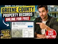 How to search Greene County property records online for free