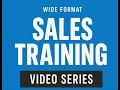 Wide Format Sales Training Total Cost of Operation