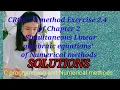 b sc 4th sem CROUT s Method of Chapter 2 Simultaneou linear Algebric Equations of Numerical Method