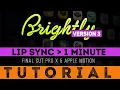 DP669 Brightly V3 - How to expand the Project duration for longer lip sync s
