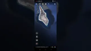 اكتشاف شئ مرعب في خرائط غوغل جزيرة المسيح الدجال 