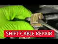 HOW TO Transmission Shifter Shift cable repair on a Ford F150 F250 F350 Don t buy a new cable