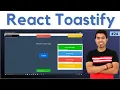 React-Toastify React Toast Notifications Tutorial in Hindi in 2021