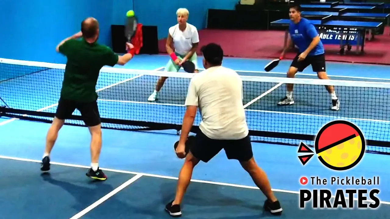 Bronze Medal Match 5.0 50+ at OAP Indoor High Roller Doubles Moneyball Latest Pickleball Tournament