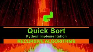 Quick Sort - Python Implementation