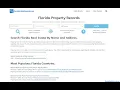 Florida Property Records Search By Name Or Address Online