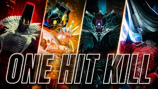 OHK EVERY RAID BOSS IN DESTINY 2 SOLO
