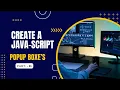 How JavaScript Popup Boxes Work
