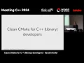Clean CMake for C library developers - Kerstin Keller