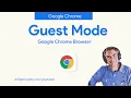 Google Chrome How To Enable Guest Mode