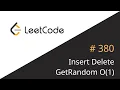 LeetCode 380 Insert Delete GetRandom O 1 JavaScript Live Coding