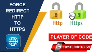 All HTTP Request Redirect to HTTPS Automatically Force Redirect http to https Player Of Code