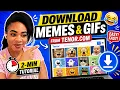 How to Download Free Memes from Tenor com Content Creator Tips my favourite