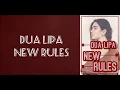 Download Lagu Lirik Lagu New Rules - Dua Lipa