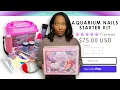 DIY Testing an AQUARIUM Nails KIT lawsuit not included