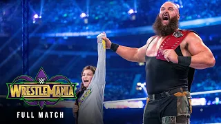 Download FULL MATCH — The Bar vs. Braun Strowman \u0026 Nicholas — Raw Tag Team Titles Match: WrestleMania 34 MP3