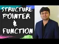 Passing Structure Pointer to Function in C Function 09 C Language Tutorial 39
