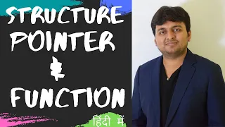 Passing Structure Pointer to Function in C Function 09 C Language Tutorial 39