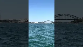 Pulling into Sydney Harbor on our own boat – total pinch me moment. #sailingaroundtheworld