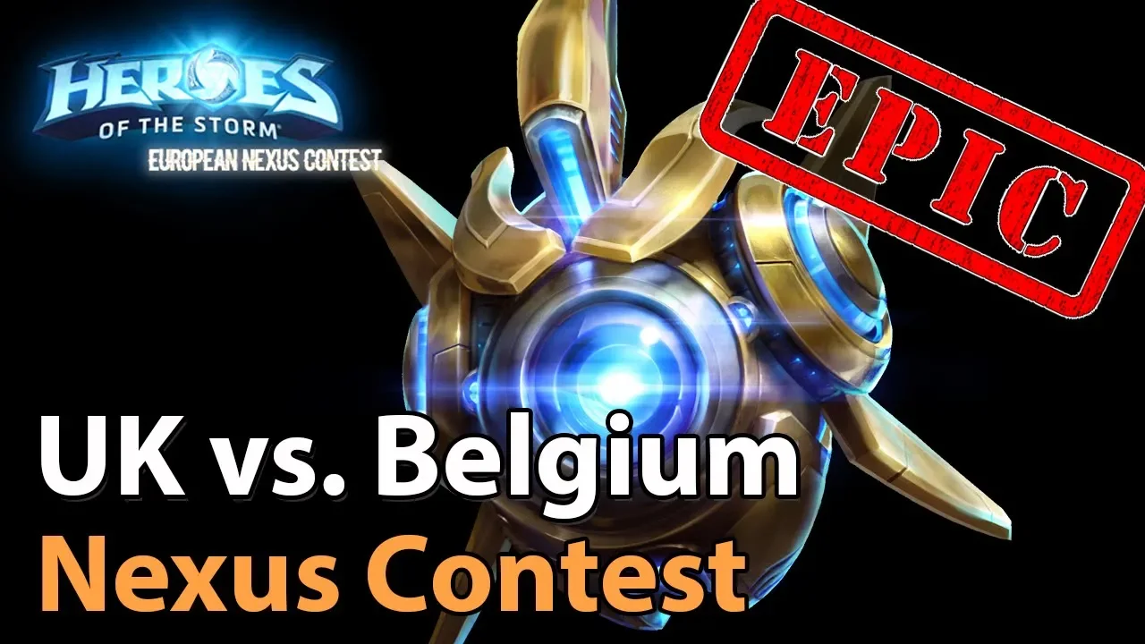 ► EPIC! Heroes of the Storm Nations Cup: UK vs. Belgium - Groupstage