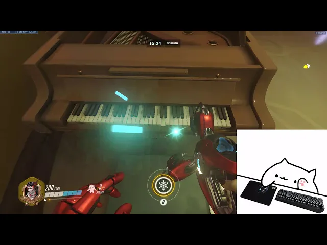 [Overwatch] Smash Mouth All Star on Paris Piano