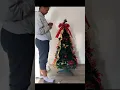 4ft Christmas tree with lights collapsible