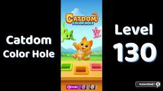 Catdom Color Hole Level 130 Screenshot