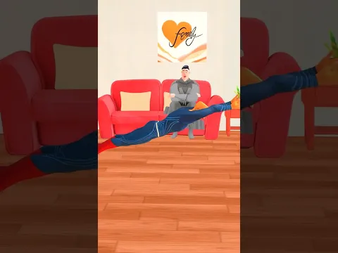 Metro Man is shocked to see Tung Tung Sahur flying #superherorun #animation #funny