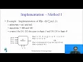 Boolean Function Implementation using Multiplexes