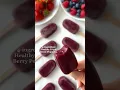 HEALTHY DESSERT 4-ingredient Popsicles