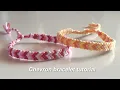How to make chevron friendship bracelet yarnivora