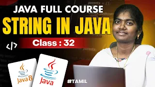 Java Programming 2025 Ep 32 STRING Part 2 in Java With sample program in