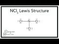 NCl3 Lewis Structure Nitrogen Trichloride