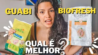 Qual é melhor? Comparação ração GUABI NATURAL VS BIOFRESH