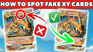 How To Spot REAL vs FAKE XY Pokemon Cards