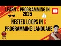 nested loops in c programming language In Urdu Language