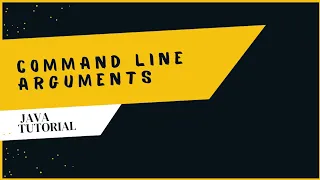 Mastering Command Line Arguments Boosting Your Java Programs to the Next Level Code 360 In Tamil