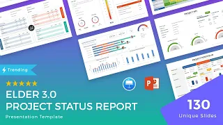 Elder 3 0 - Project Status Report Presentation Template