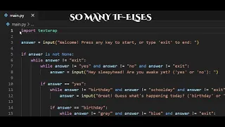Part 1 Python Text Adventure Game Less If-Else Moar Game