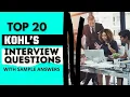 Kohl s Interview Questions and Answers for 2025
