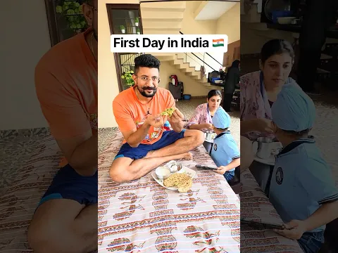 First Day in India 🇮🇳 #minivlog