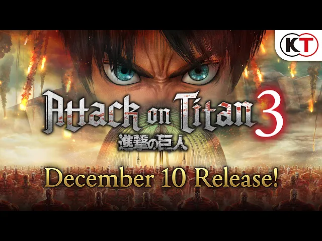 Attack on Titan 3 - Gameplay Reveal Trailer | Releasing 12/10/2026