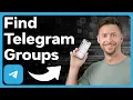 How To Find Telegram Groups