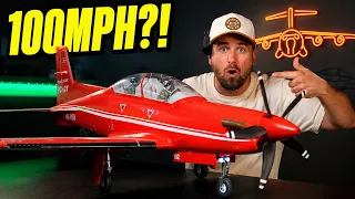 The New E-flite Pilatus PC-21 Is SERIOUSLY Fast