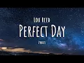 Download Lagu Lou Reed - Perfect Day (Lyrics)