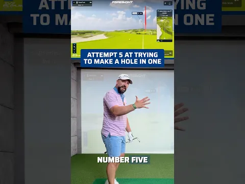 Itโs been a whileโฆ but ATTEMPT 5 of trying to make a Hole In One! Am I getting closer? ๐๐ซ