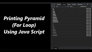 Star Pyramid In JavaScript